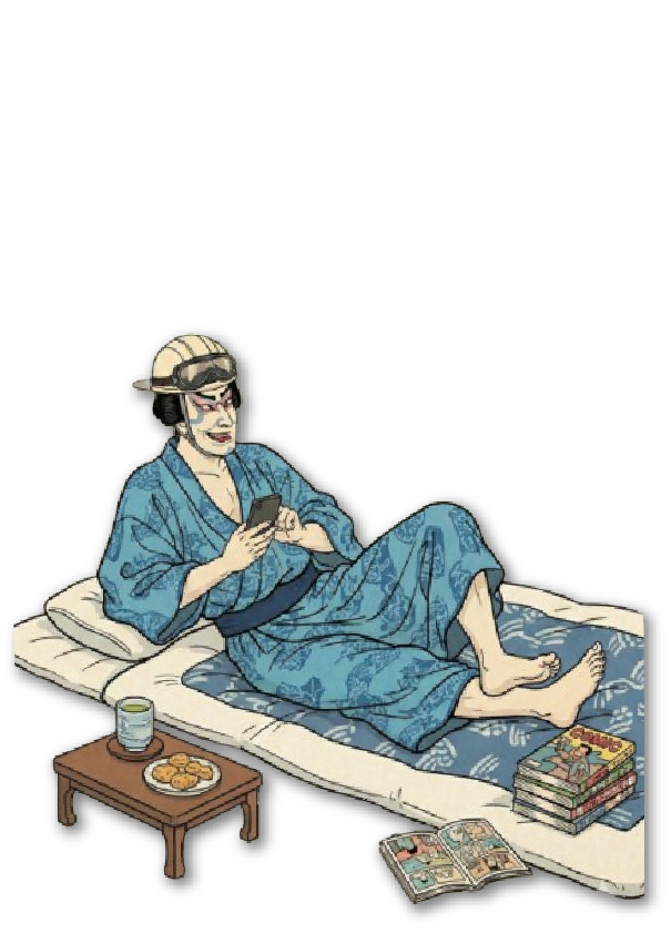 特典セクションの人物イメージ